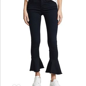 FRAME LE SKINNY DE JEANNE FLOUNCE JEANS